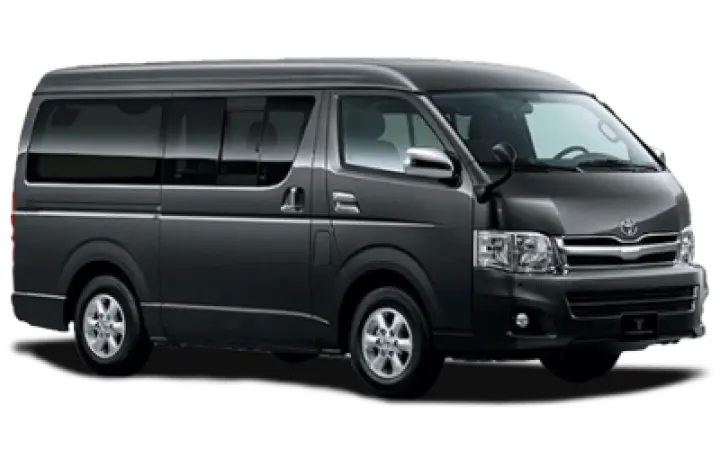 Sewa Toyota Hiace stasiun gambir